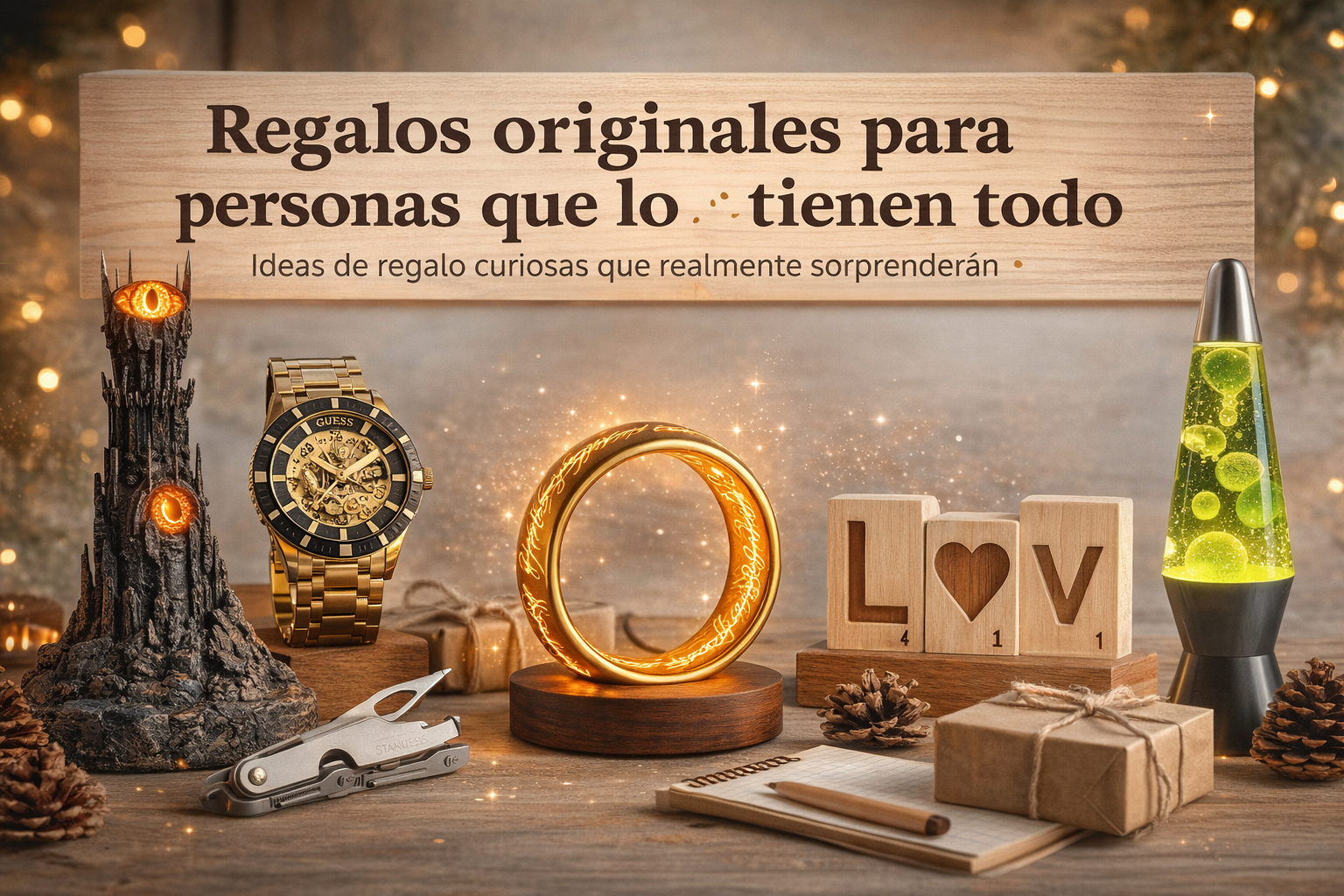 Regalos originales para personas que lo tienen todo