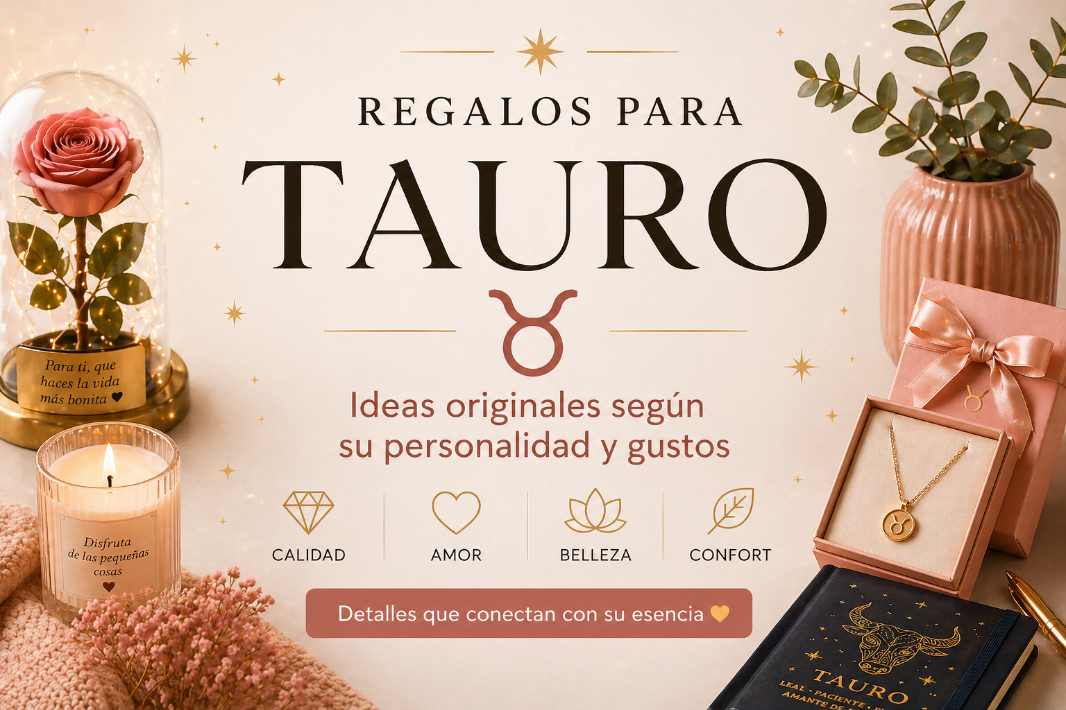 Qué regalar a un Tauro ♉: ideas originales, detalles únicos y regalos según su signo