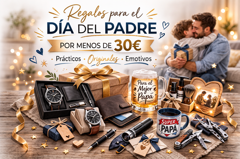 Regalos para el Día del Padre por menos de 30€