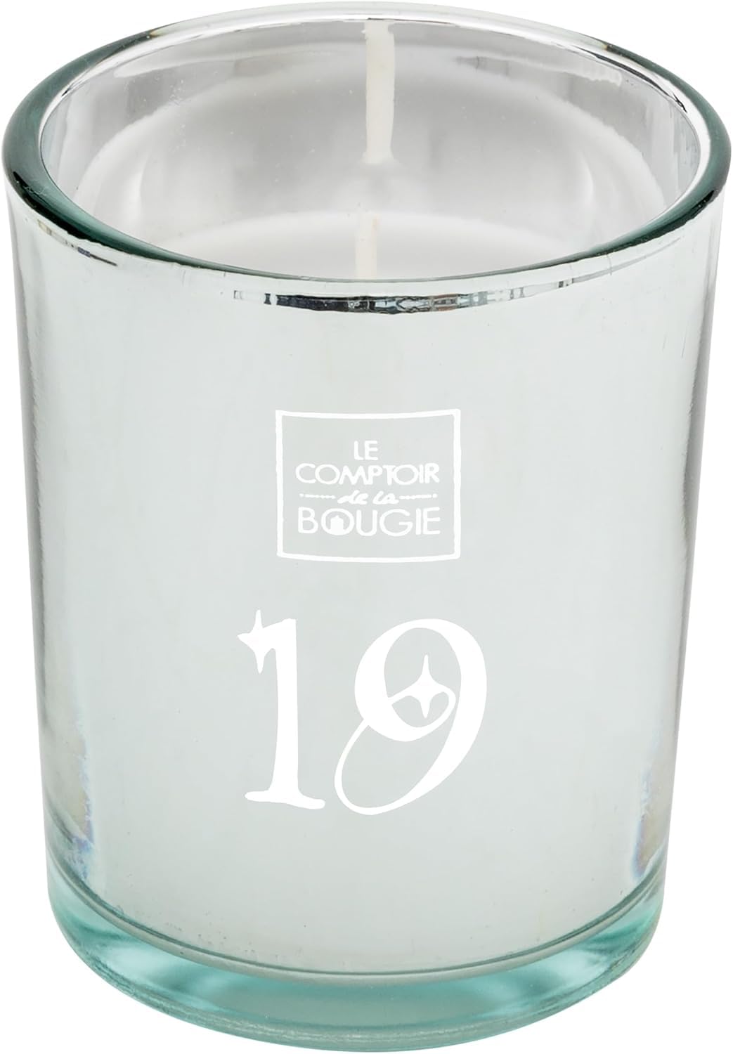 Calendario de Adviento original con 25 velas perfumadas en vaso - versión de lujo