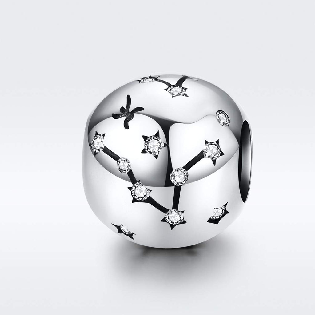 Charm Piscis ♓ en plata 925 – Detalle simbólico para pulsera o collar