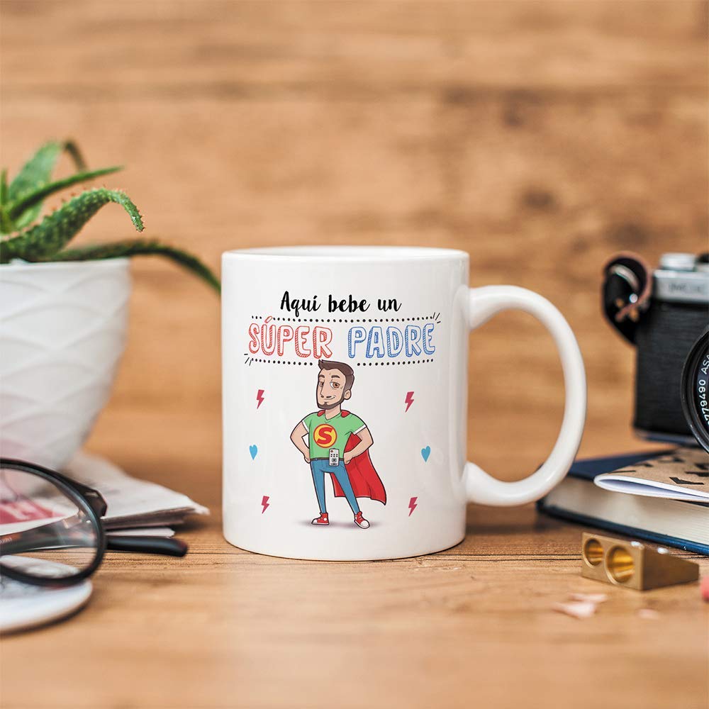 Taza divertida “Super Papá”