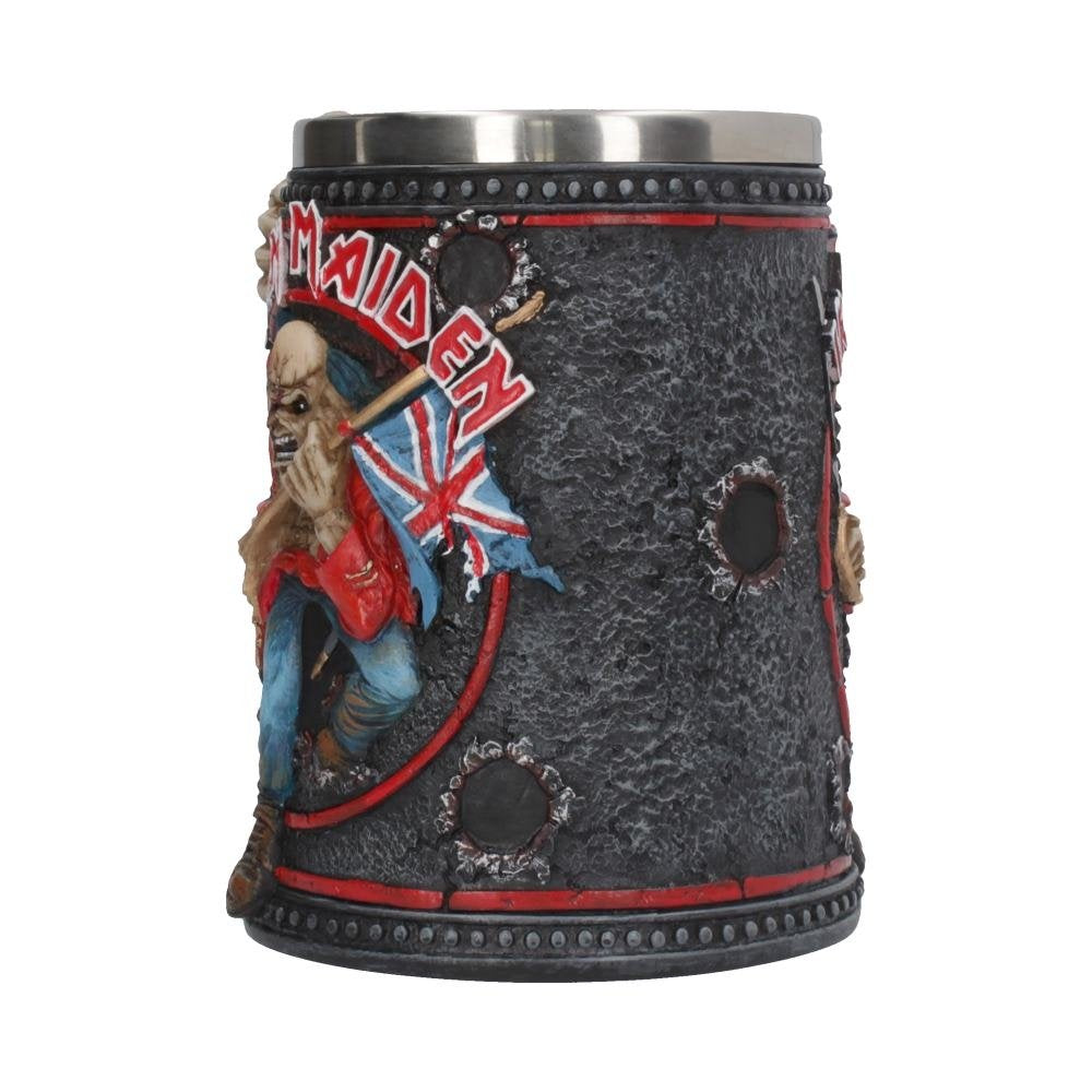 Jarra de cerveza Iron Maiden Eddie – Vaso cervecero coleccionable para fans del heavy metal