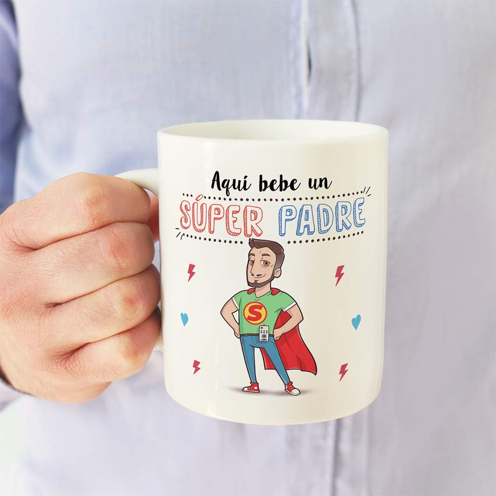 Taza divertida “Super Papá”