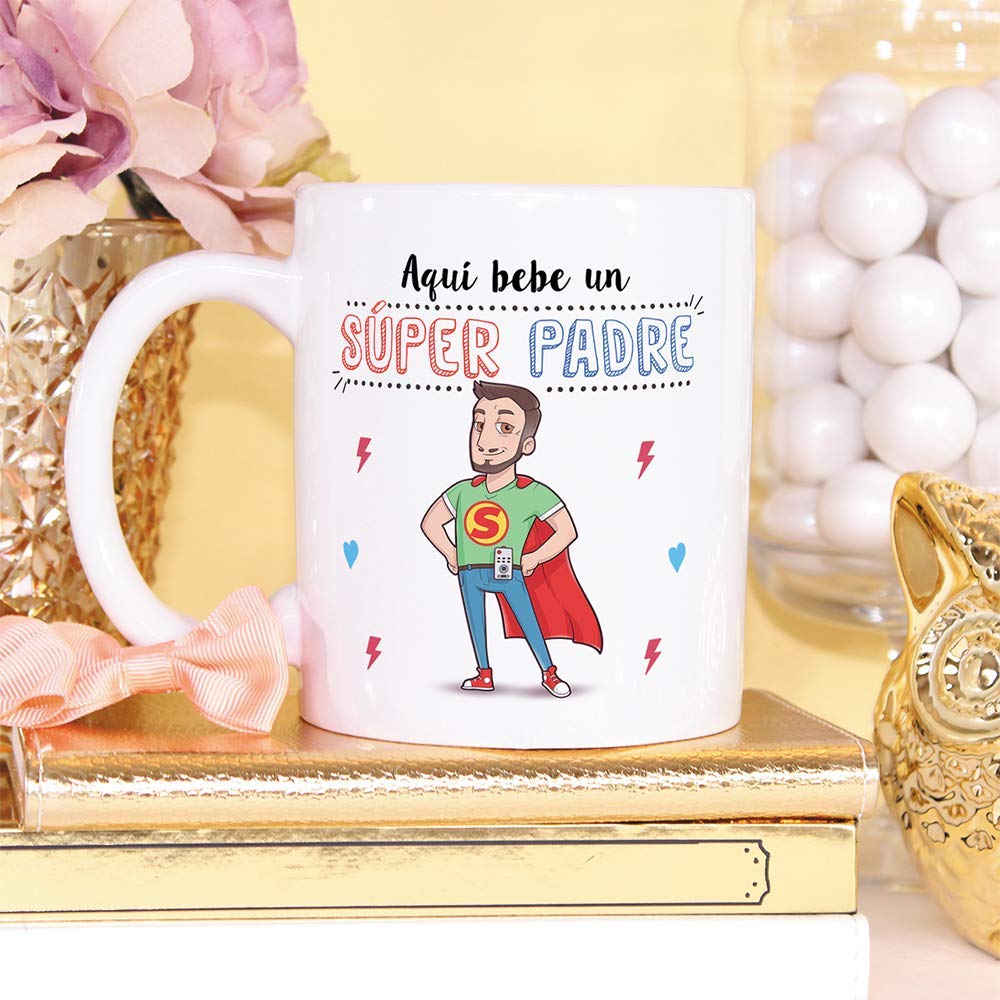 Taza divertida “Super Papá”