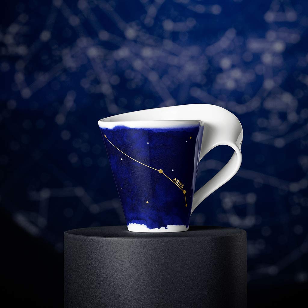 Taza Aries Villeroy & Boch ♈ | Taza Horóscopo Aries Porcelana Premium – Regalo Elegante para Aries