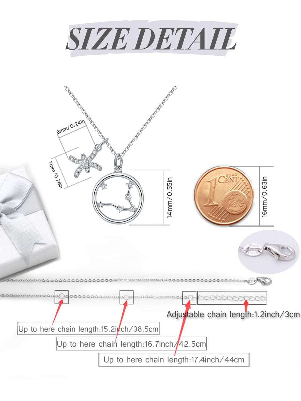 Collar Piscis ♓ en plata 925 – Regalo elegante