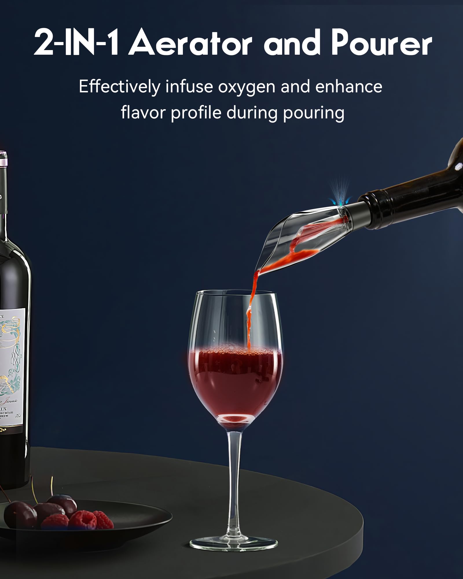 Sacacorchos eléctrico 6 en 1