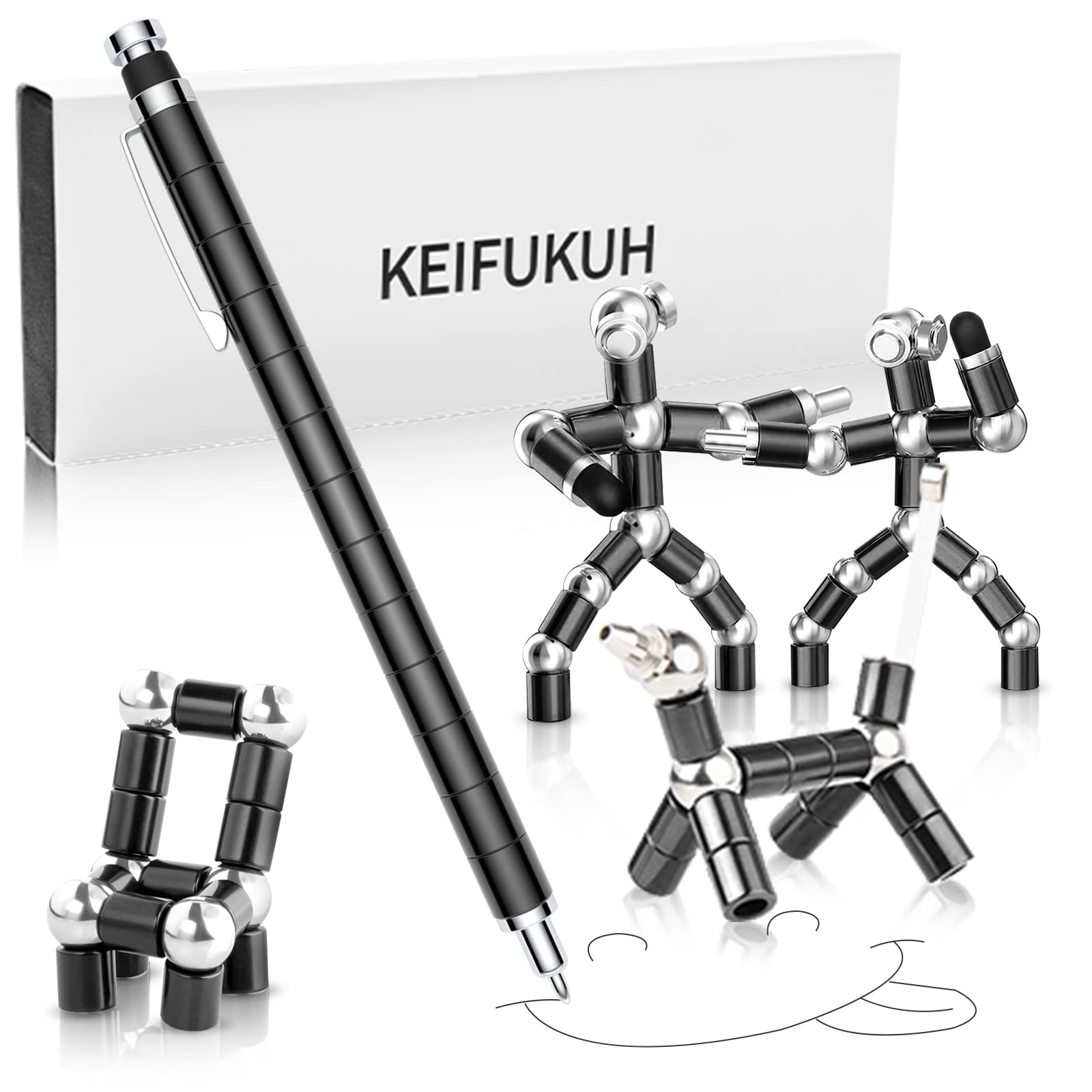 Bolígrafo Magnético Antiestrés KEIFUKUH – Gadget Original y Divertido