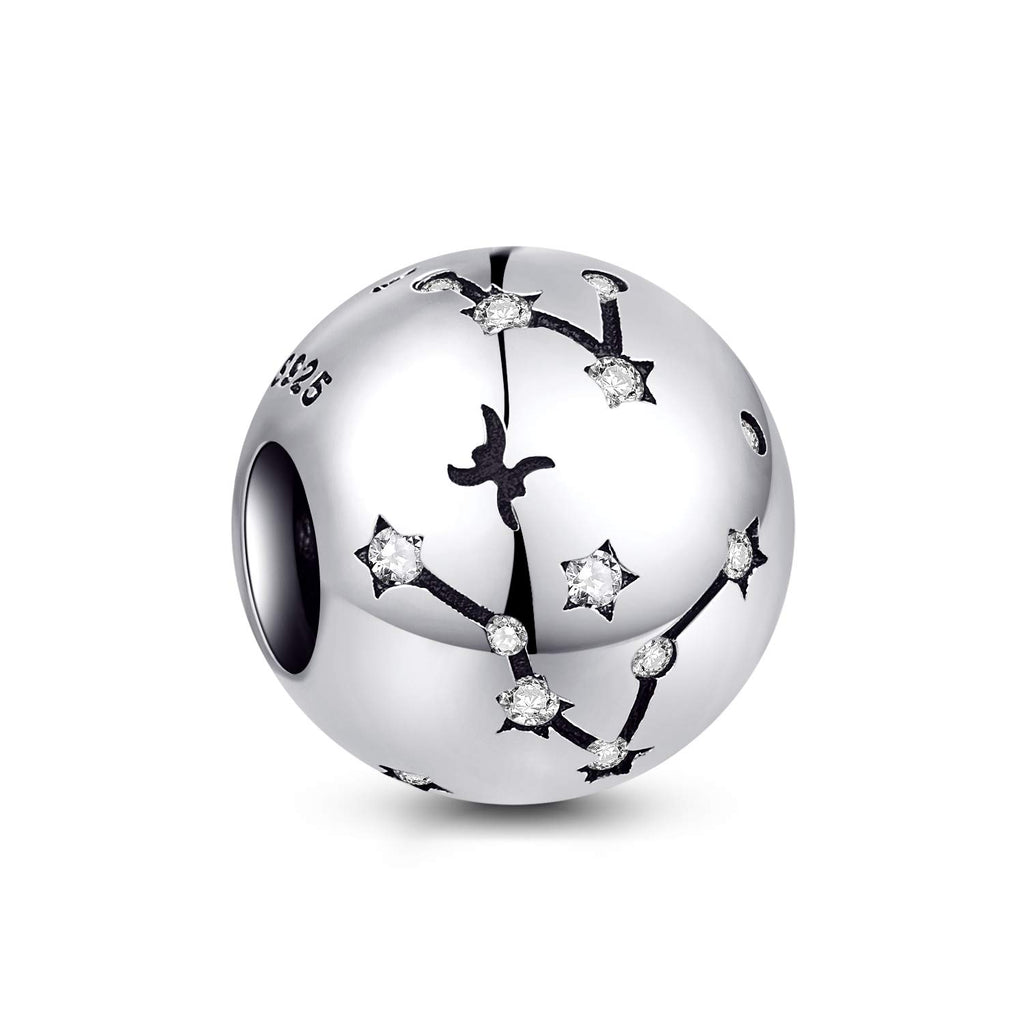 Charm Piscis ♓ en plata 925 – Detalle simbólico para pulsera o collar