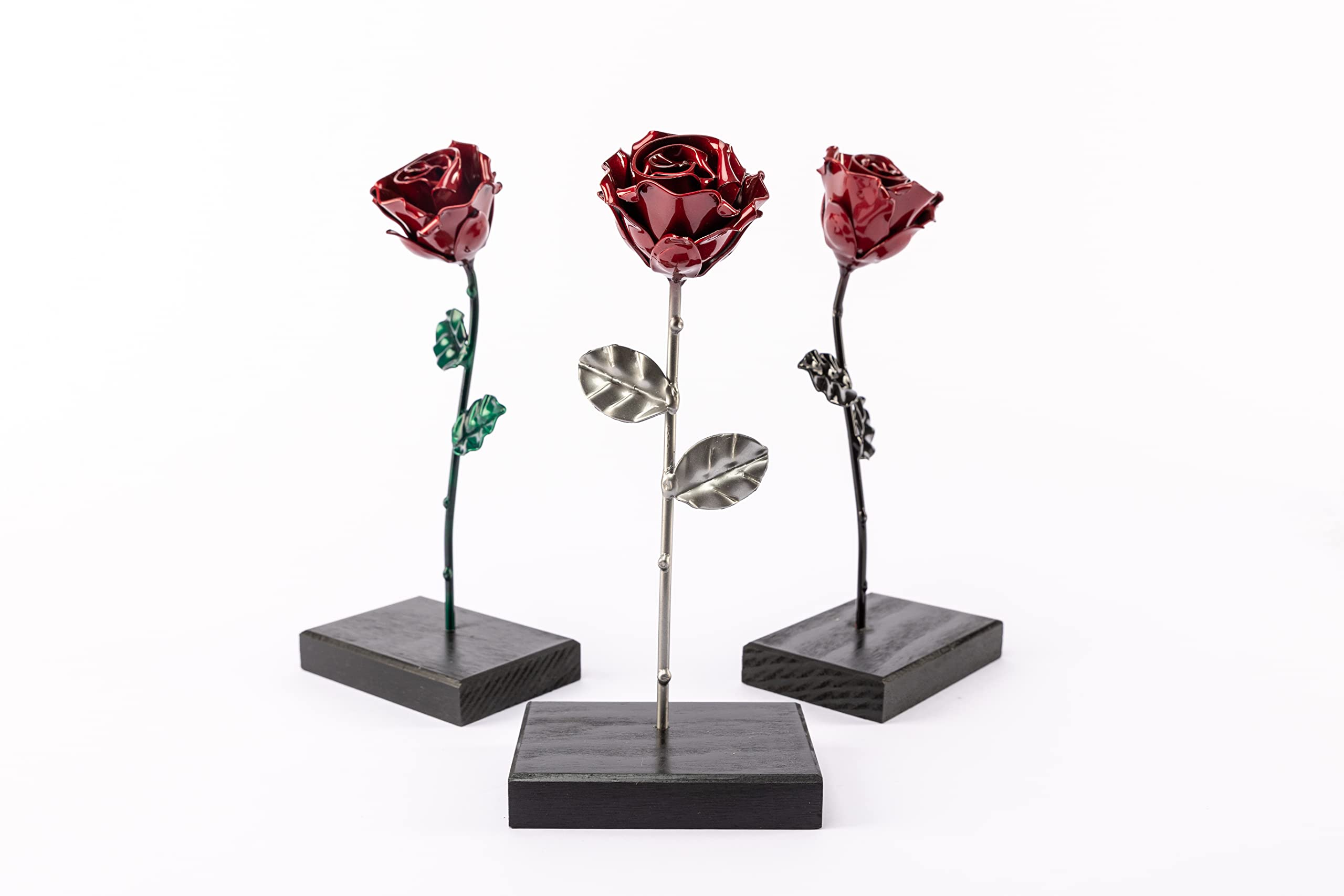 Rosa eterna forjada a mano 🌹 regalo original para Sant Jordi, pareja y ocasiones especiales