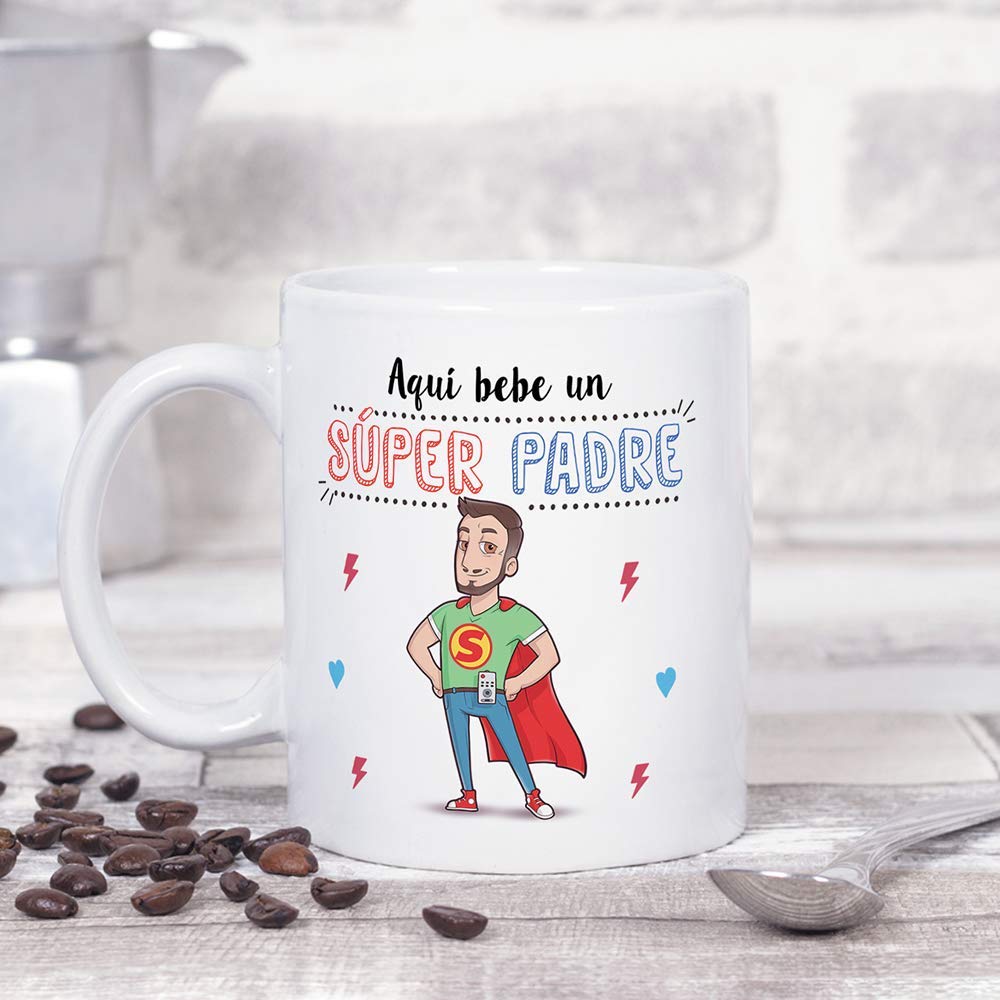 Taza divertida “Super Papá”