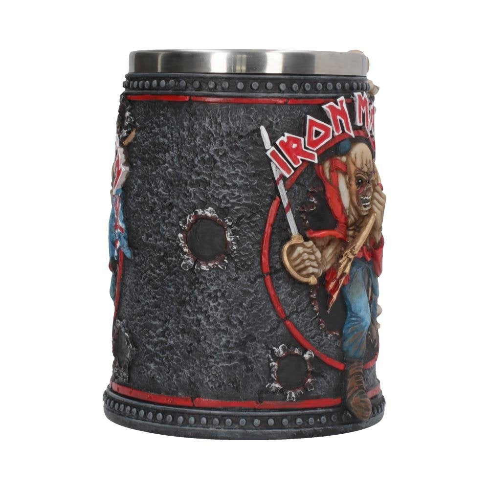 Jarra de cerveza Iron Maiden Eddie – Vaso cervecero coleccionable para fans del heavy metal