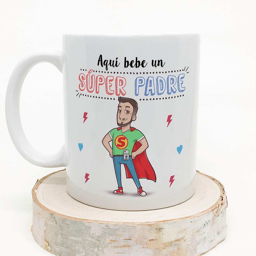 Taza divertida “Super Papá”