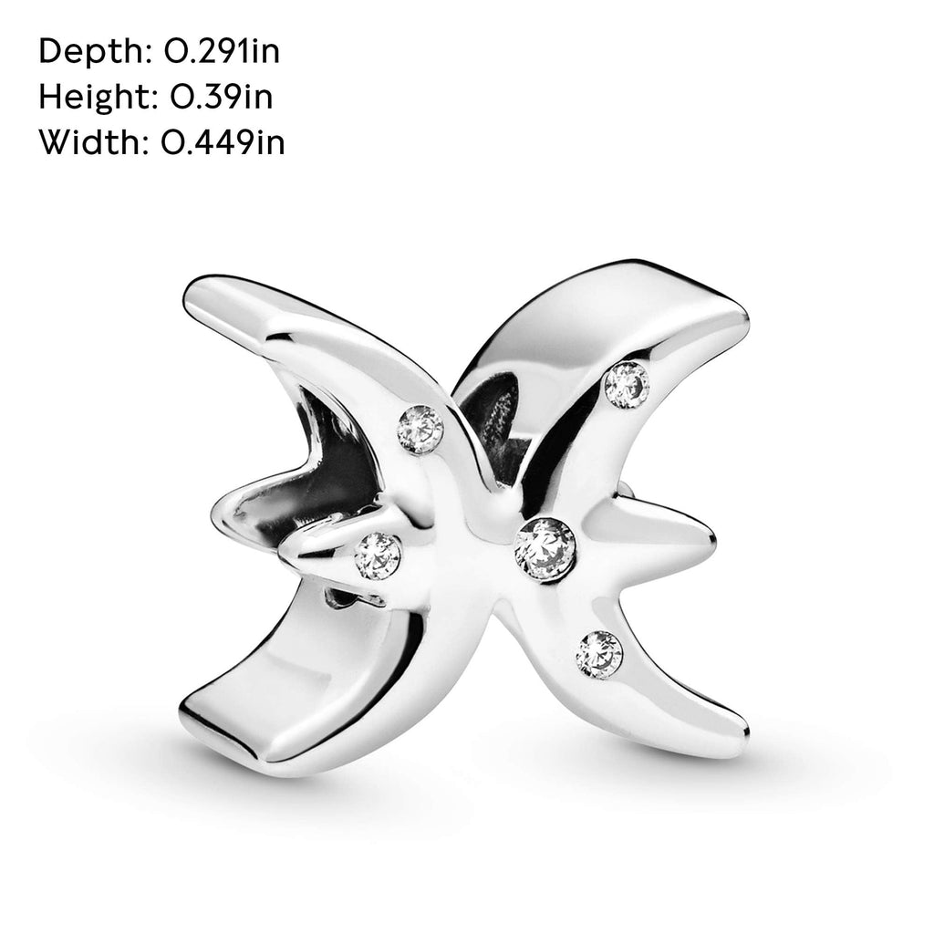 Charm Pandora Piscis ♓ en plata – Joya con significado