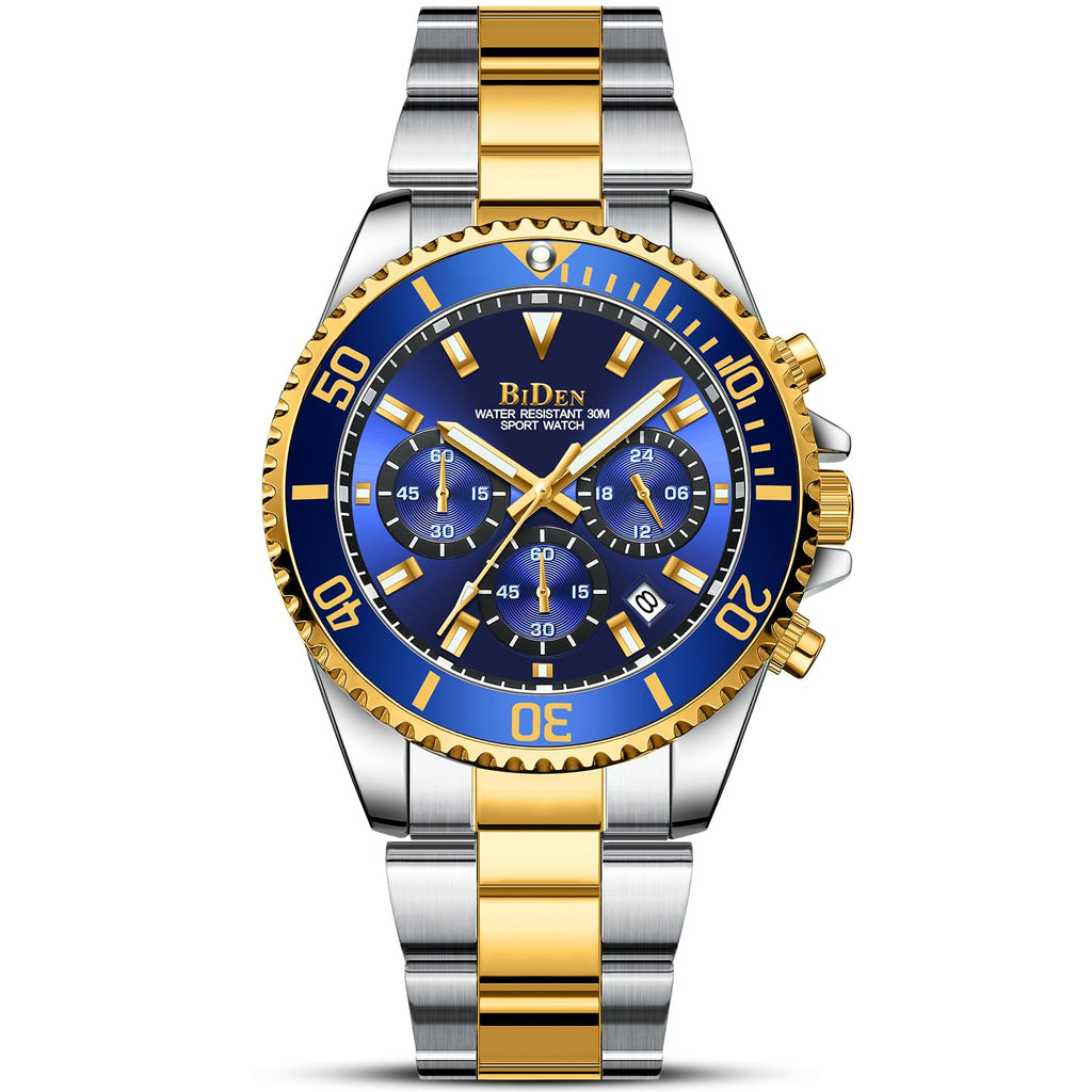 Reloj elegante para hombre con cronógrafo