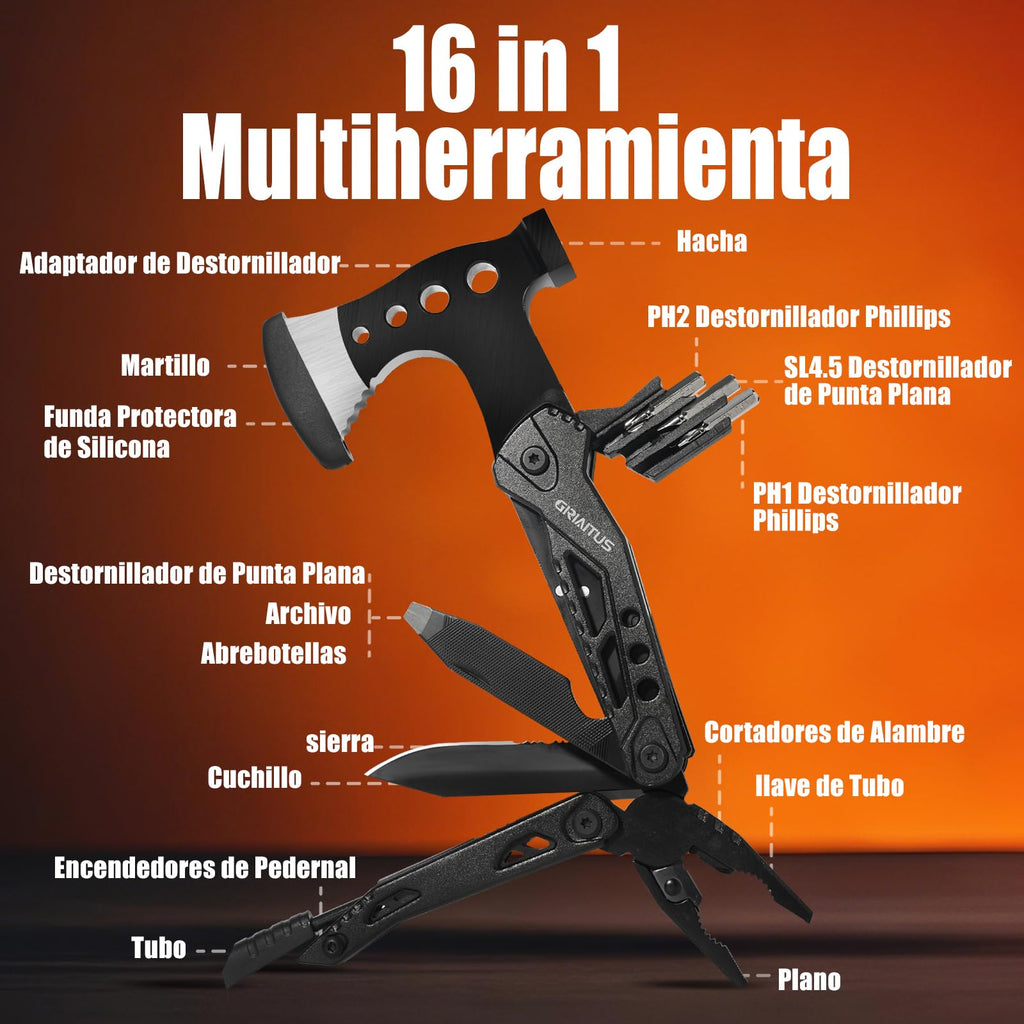Multiherramienta 16 en 1