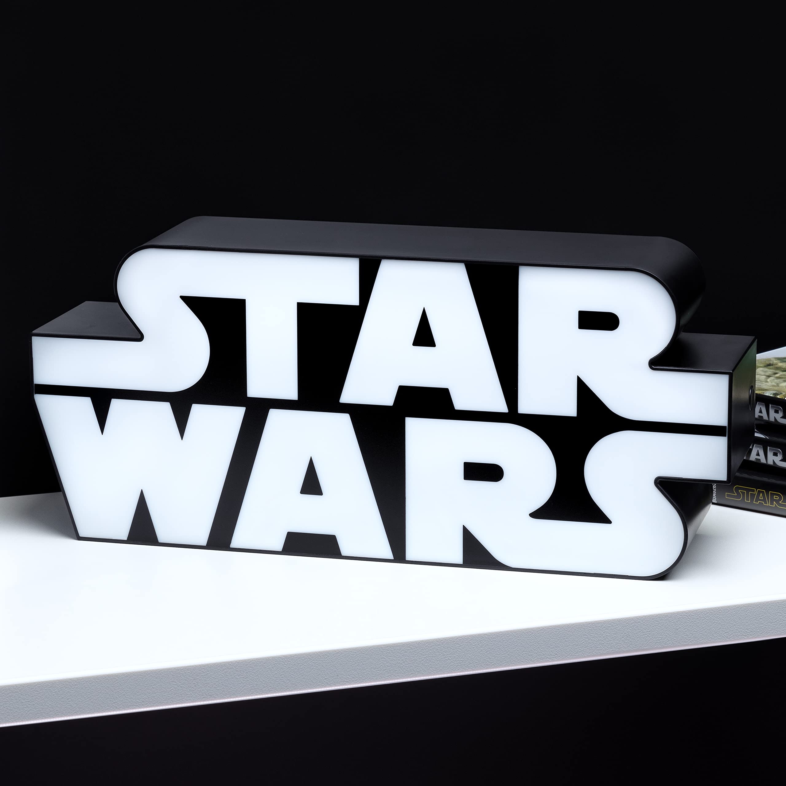 Lámpara Star Wars Logo Oficial – Luz decorativa para habitación | Regalo geek para fans