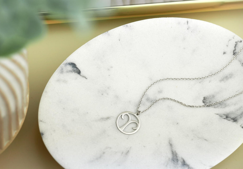 Collar Aries Plata 925 ♈ Sofía Milani | Colgante Signo Zodiacal Aries – Regalo Elegante para Mujer