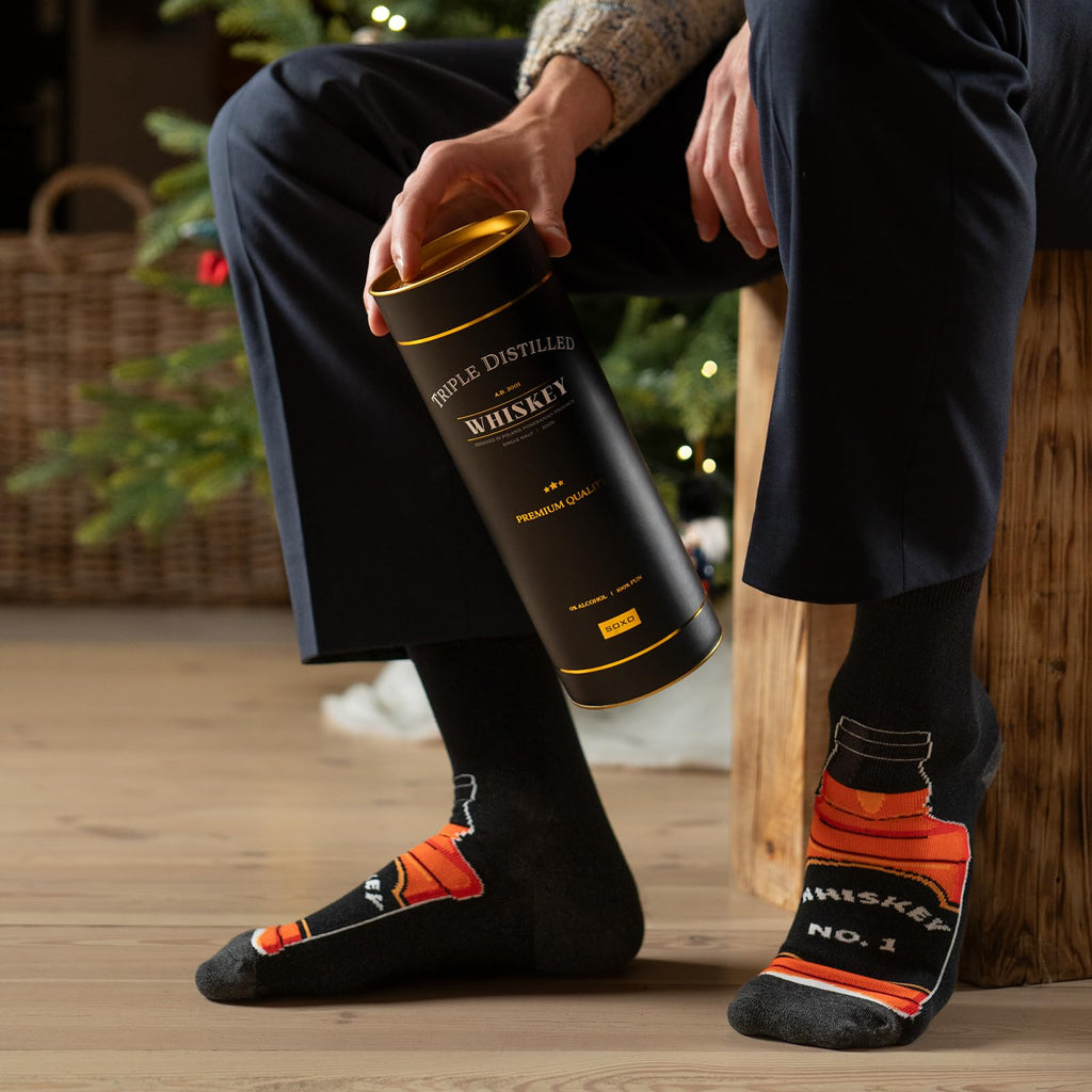 Calcetines whisky divertidos (3 pares)