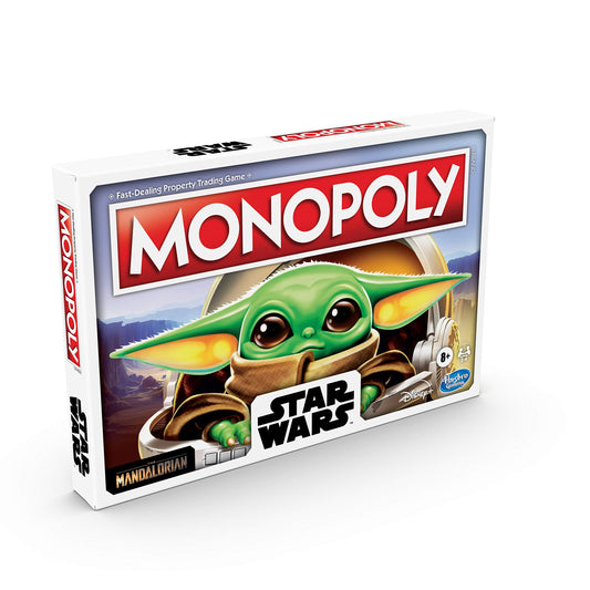 Monopoly The Child, Star Wars The Mandalorian F2013, Versión en Español, Multicolor