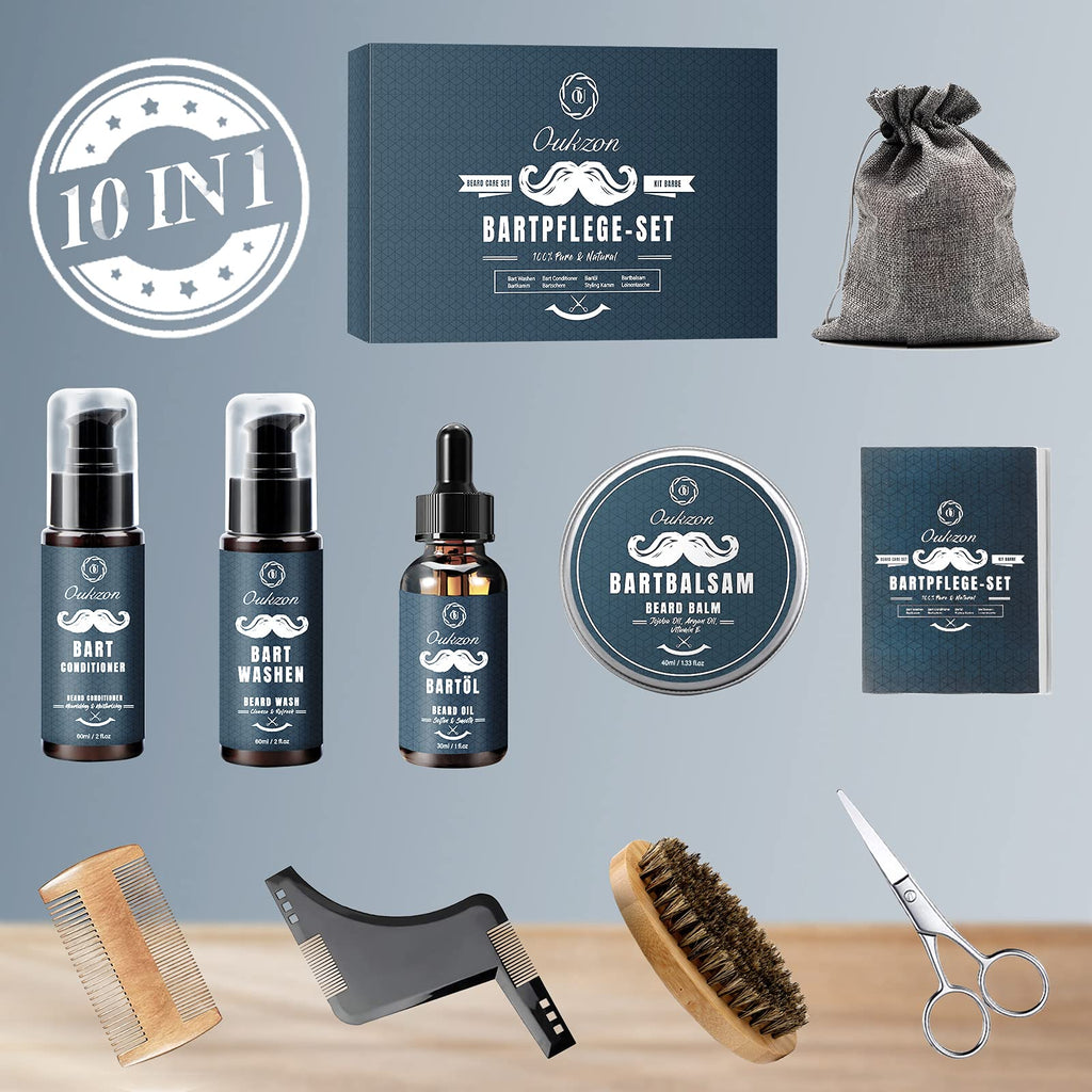 Kit completo cuidado de barba