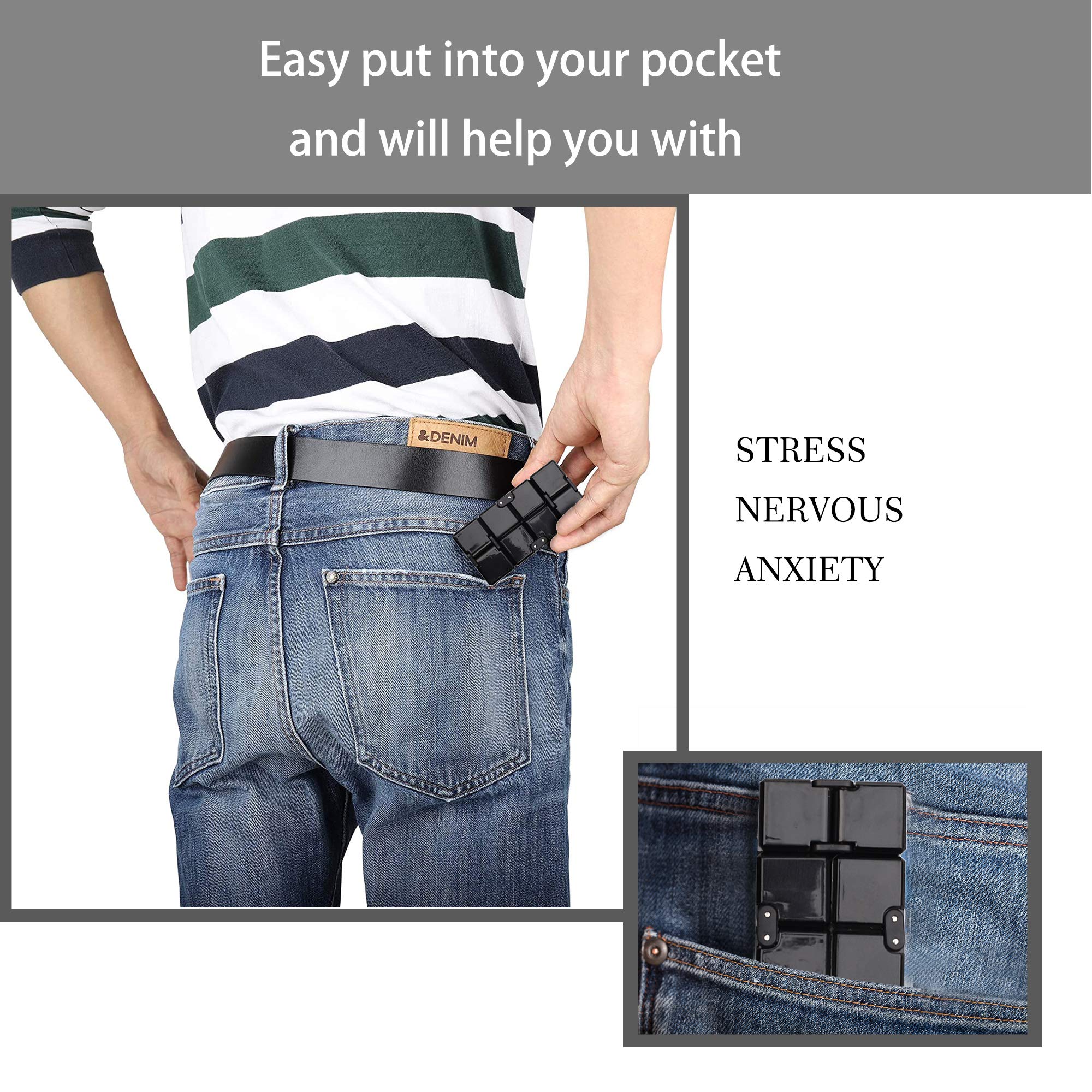 Cubo Infinito Antiestrés – Gadget Relajante y Regalo Curioso