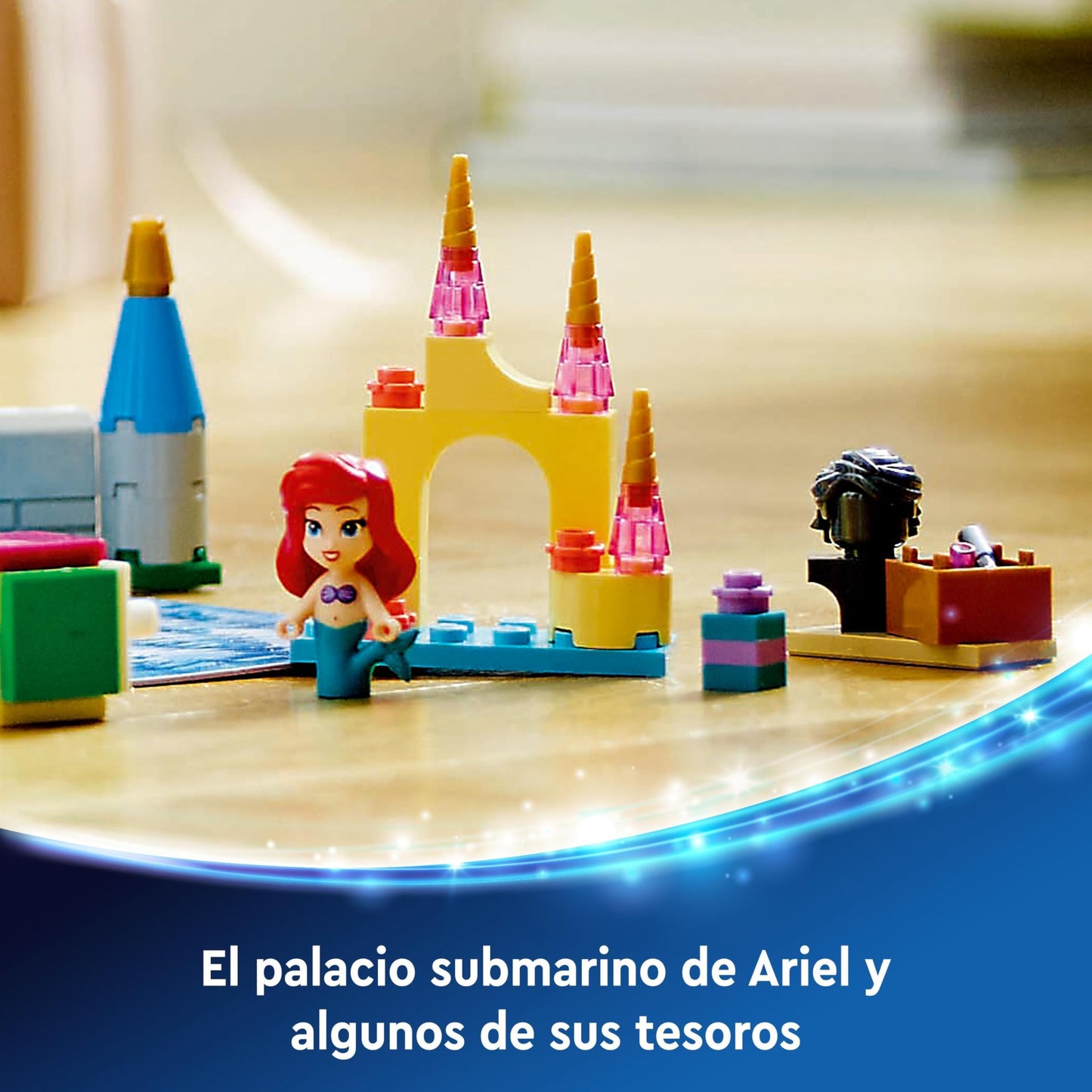 LEGO | Disney Calendario de Adviento 2024 Juguete de Construcción con 5 Micro Muñecas de Elsa, Mirabel, Vaiana y Tiana, Regalo Pre-Navideño para Niñas y Niños de 5 Años o Más 43253