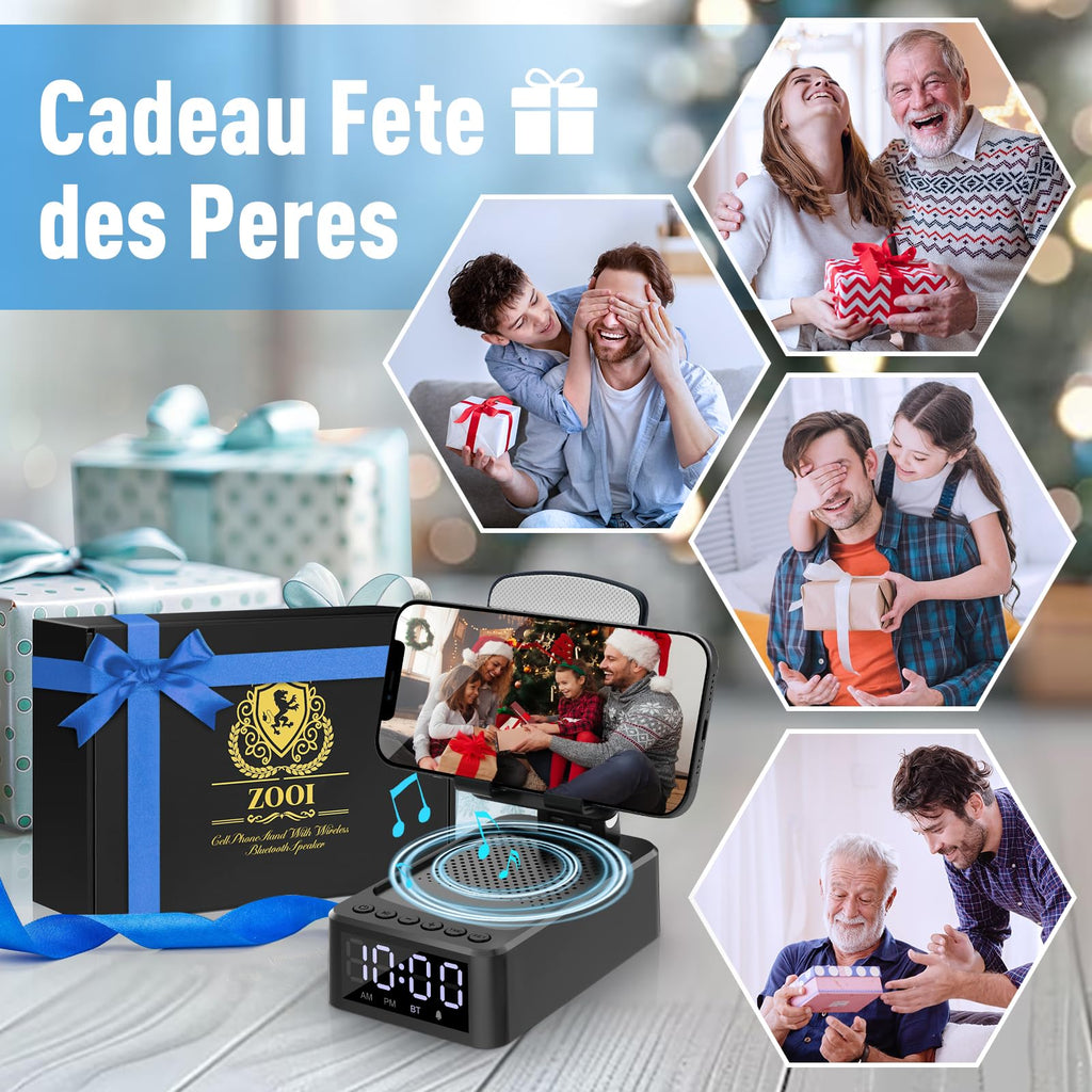 Gadget tecnológico con altavoz Bluetooth