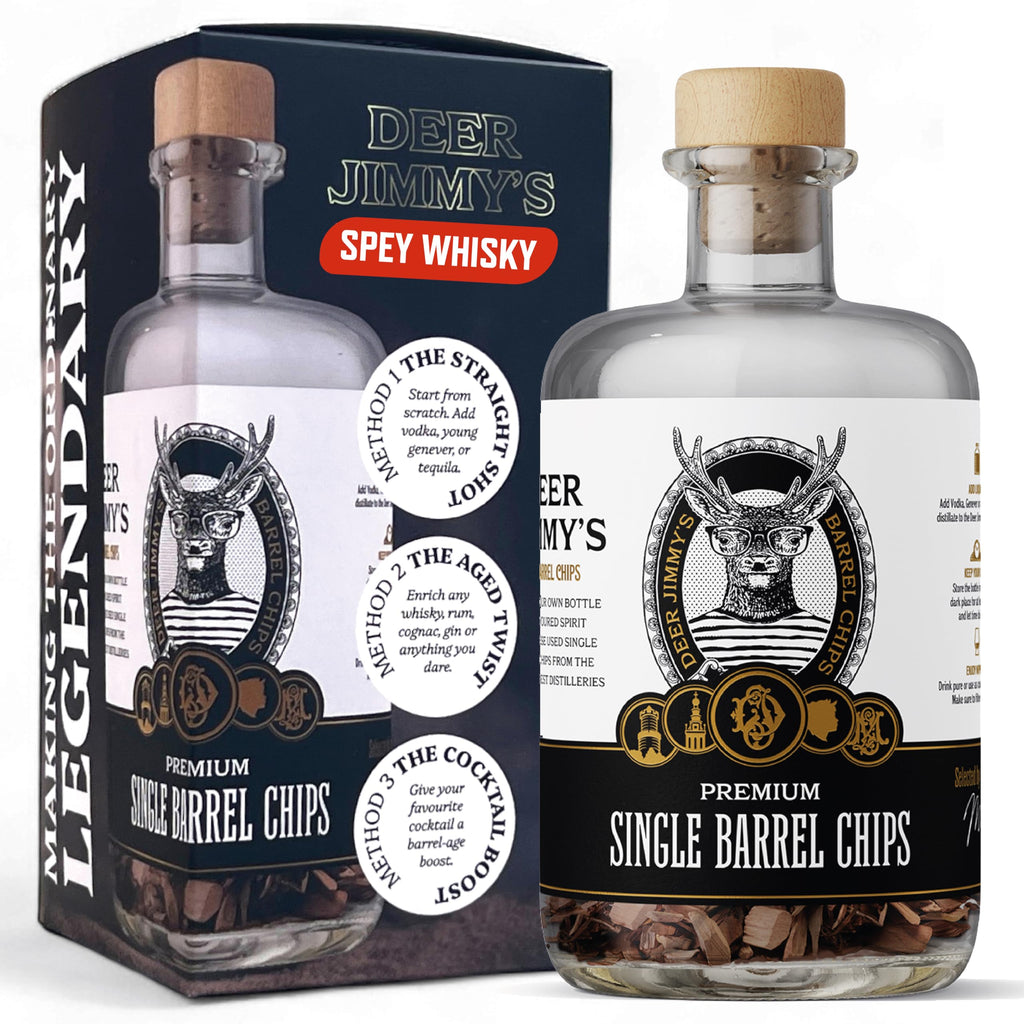 Kit DIY para hacer tu propio whisky – Maduración con roble Speyside | Regalo para amantes del whisky