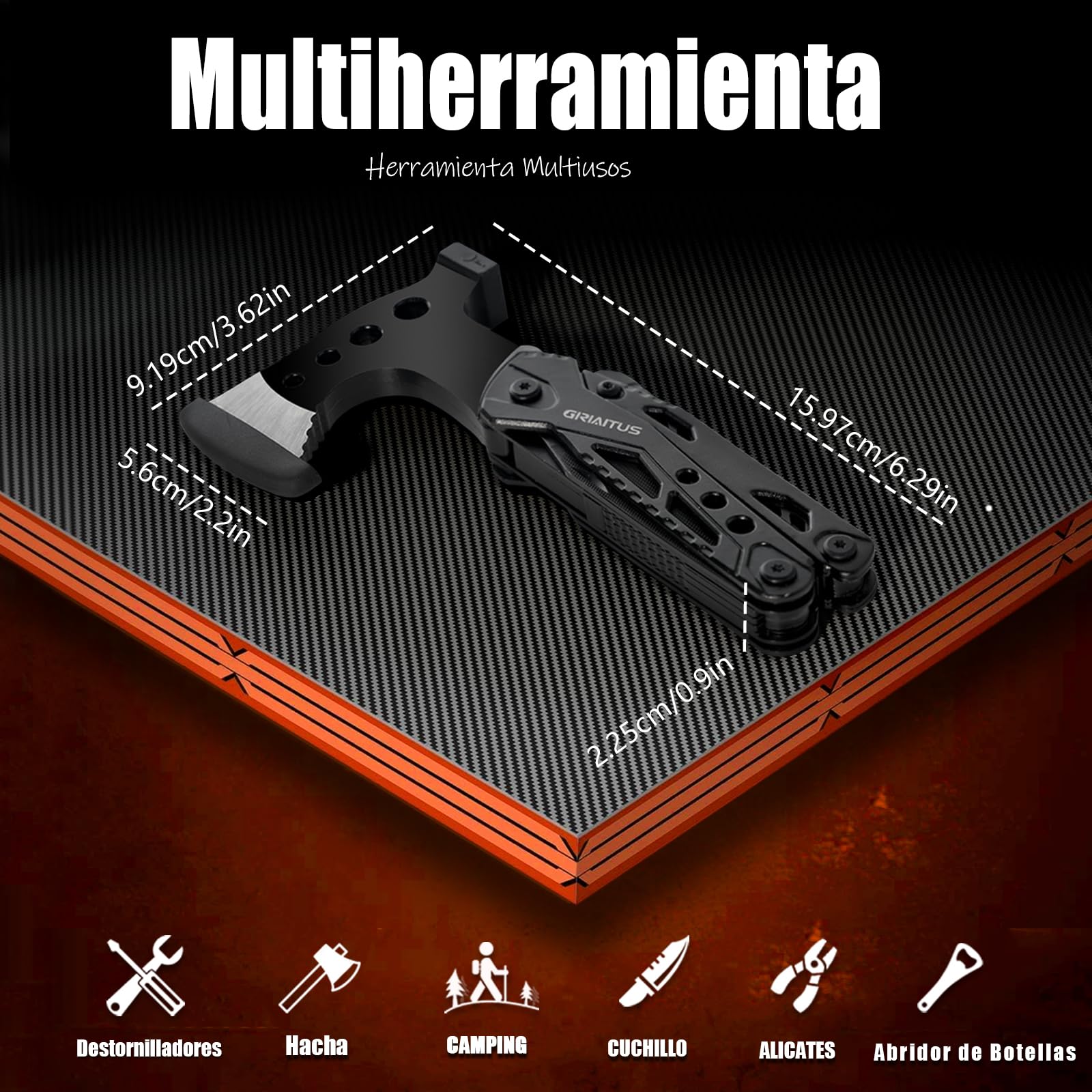 Multiherramienta 16 en 1