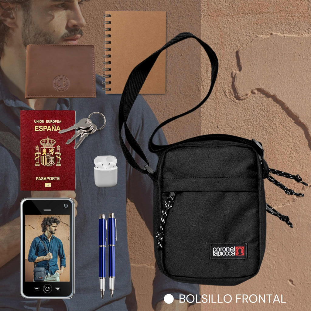 Bandolera casual para hombre