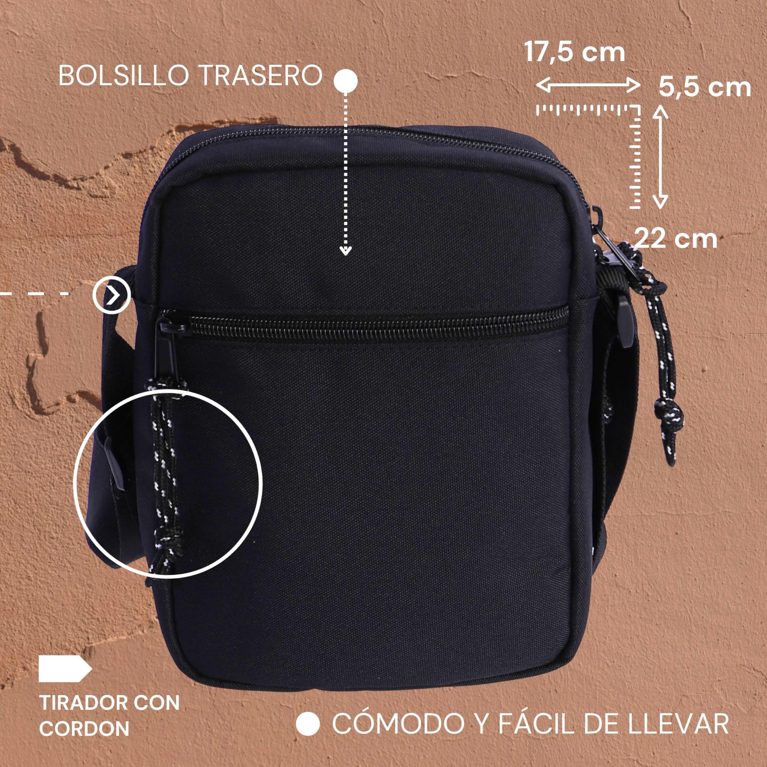 Bandolera casual para hombre