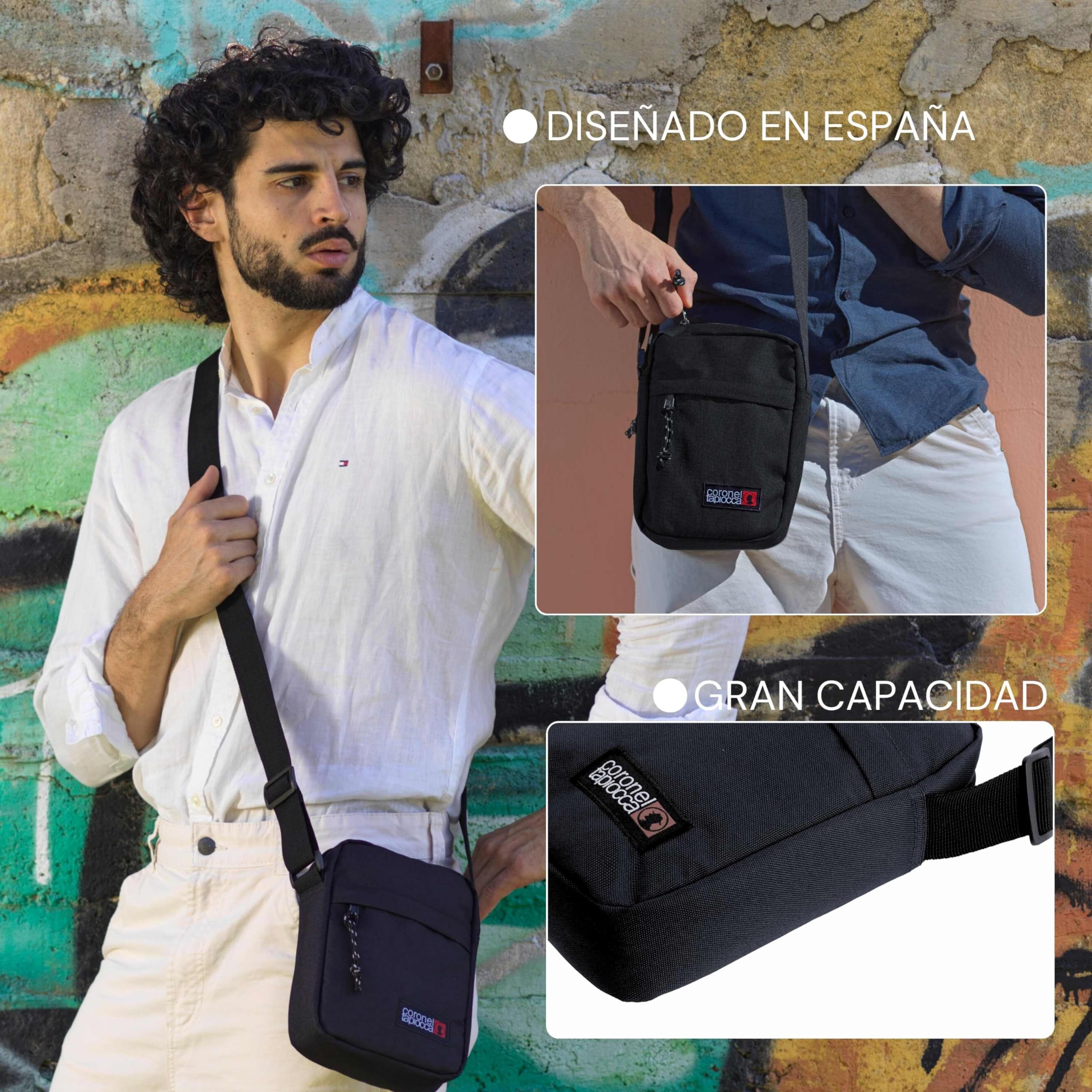 Bandolera casual para hombre