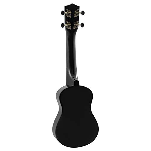 Tiger SU8-LH-BK - Ukelele Soprano para Zurdos, Left-Handed, Negro - no se que regalar