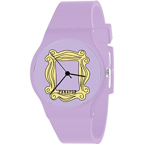 Reloj Mujer Friends | Relojes Mujer Pulsera | Reloj Analógico Mujer| Reloj de Mujer Correa Silicona | Relojes para Mujer Resistentes al Agua | Reloj Friends