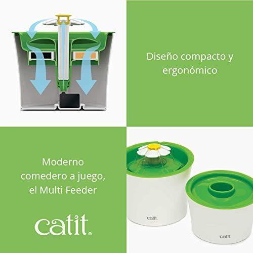 Catit 43742W Bebedero Fuente Flor 3, 3 L - no se que regalar