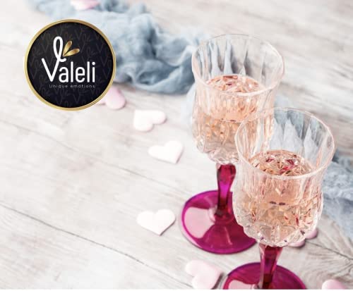 Valeli, Freixenet 2 cava mini 200ml Italian Rosé.Cesta delicatessen bombones Ferrero Rocher, Lindt. Regalo original Navidad, San Valentín, Cumpleaños.Estuche gourmet para regalar (ITALIAN ROSÉ)