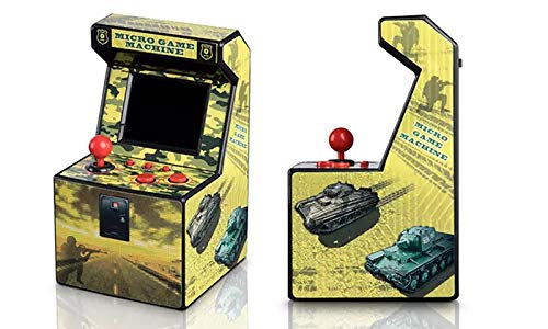 ITAL - Consola Mini Arcade recreativa portátil con 250 Juegos Perfecta para Regalo de niños y Adultos con diseño Retro