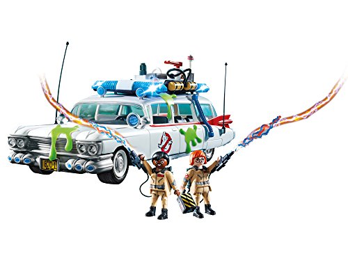 PLAYMOBIL Ghostbusters Ecto-1 con Módulo de Luz y Sonido, a Partir de 6 Años (9220) - no se que regalar