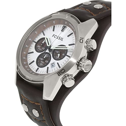 Fossil Reloj Coachman para hombre, de acero inoxidable, con cronógrafo, CH2565