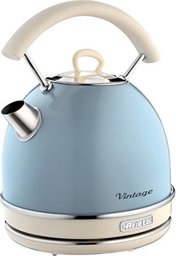 Ariete 2877/05 Hervidor Vintage, 2200 W, 1.7 litros, Acero Inoxidable, Azul - no se que regalar