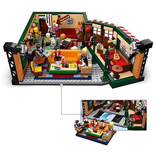 LEGO 21319 Ideas Central Perk Set de Construcción de Cafetería de Serie Friends con Mini Figuras para Niños +16 años - no se que regalar