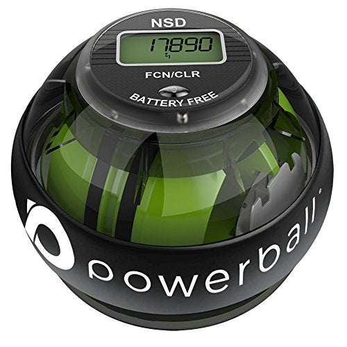 Powerball NSD 280Hz Autostart Ejercitador de Brazo, y Fortalecedor de Antebrazos, Mano y Muñeca, Negro (Pro) - no se que regalar