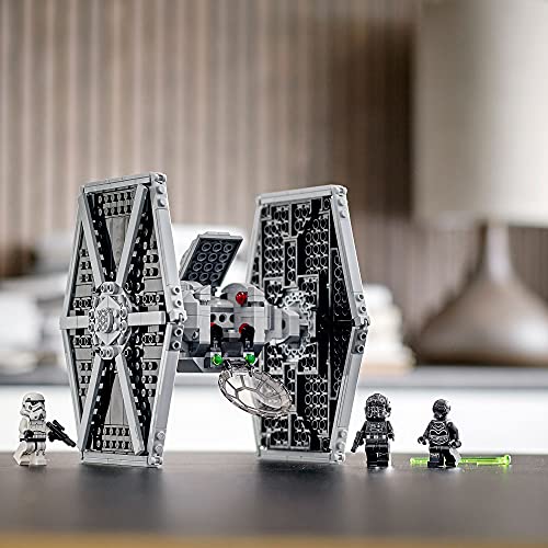 LEGO 75300 Star Wars Caza Tie Imperial Juguete de Construcción con Mini Figuras de Stormtrooper y Piloto de Saga Skywalker - no se que regalar