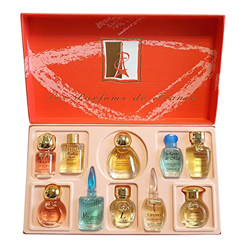 Charrier Parfums Caja Luxe Top Ten De 10 Eau De Parfum En Miniaturas Color Rojo 52,7 ml