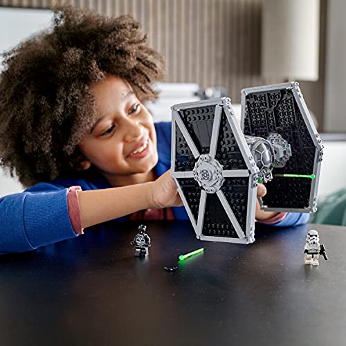 LEGO 75300 Star Wars Caza Tie Imperial Juguete de Construcción con Mini Figuras de Stormtrooper y Piloto de Saga Skywalker - no se que regalar