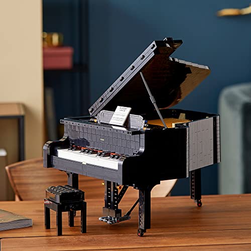 LEGO 21323 Ideas Piano de Cola, Set de Construcción con Motor y 25 Teclas, Modelo de Coleccionista, Regalo para Adultos