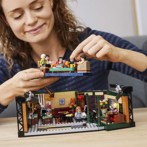 LEGO 21319 Ideas Central Perk Set de Construcción de Cafetería de Serie Friends con Mini Figuras para Niños +16 años - no se que regalar