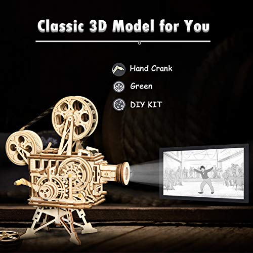 ROKR Vitascope Wooden Puzzle | Puzzle 3D Madera | Maquetas para Montar Adultos - no se que regalar